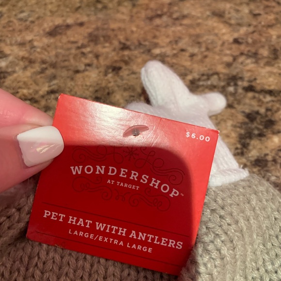 TWO Pet Hat with Antlers - Picture 3 of 3